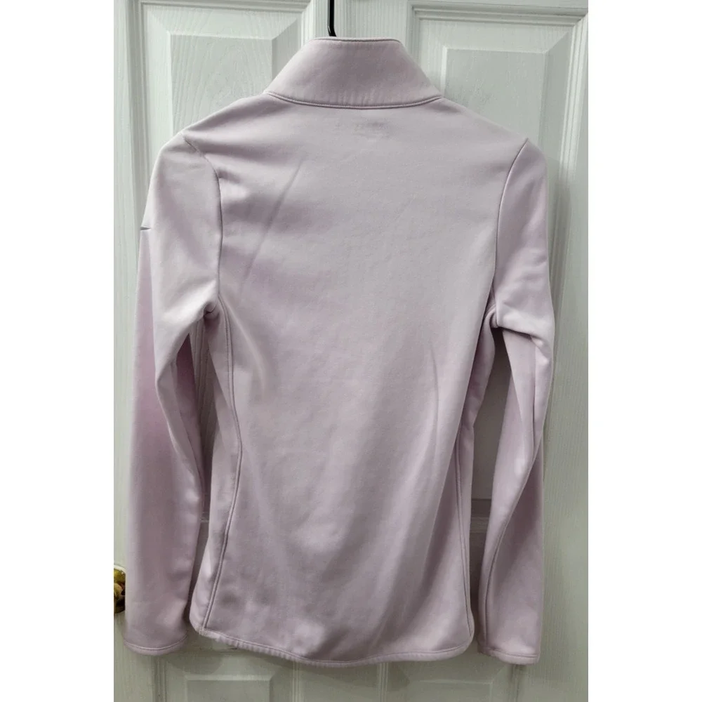 Nike Golf Women's XS Therma-Fit 1/2 Zip, Pale Pink, Zip Pockets EUC